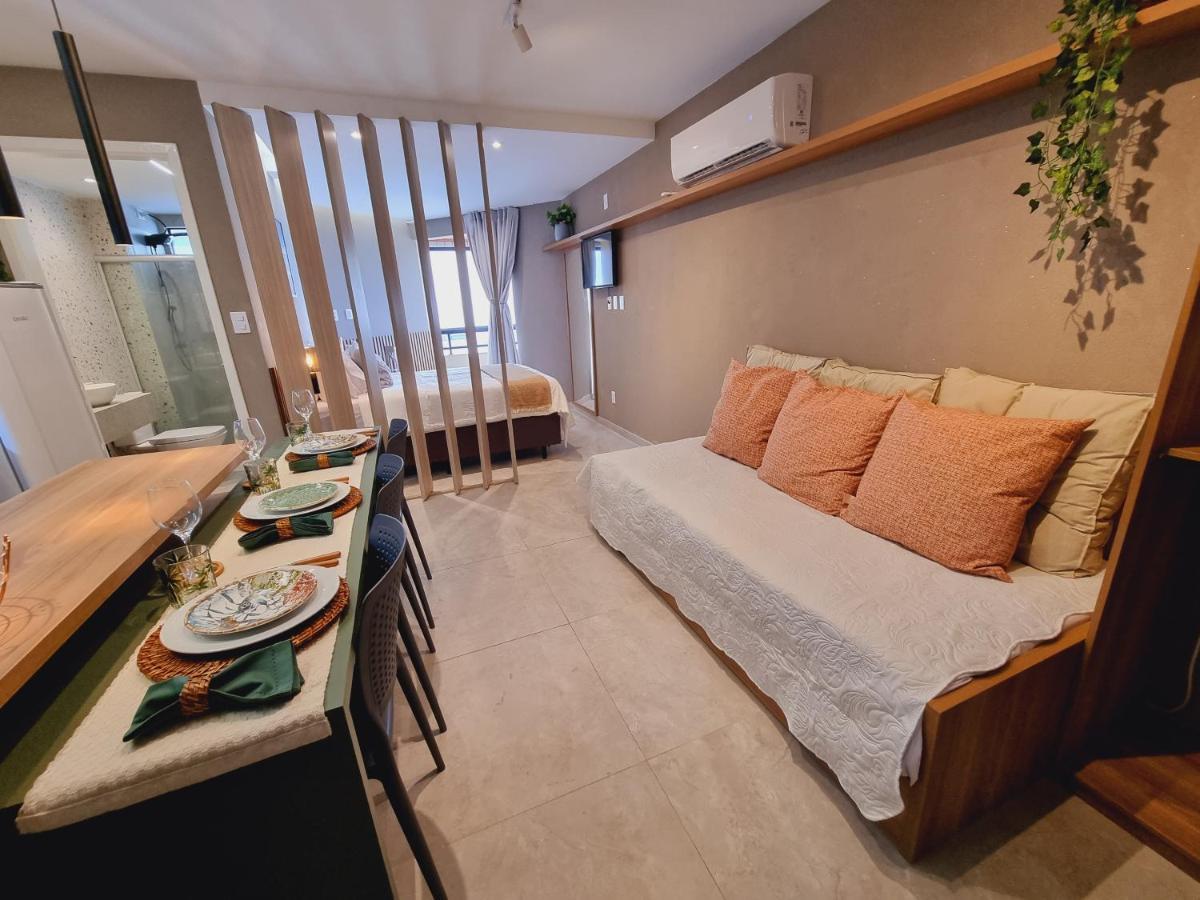 Studio 603 Beira Mar De Pajucara Edf Tenerife Maceió Eksteriør bilde