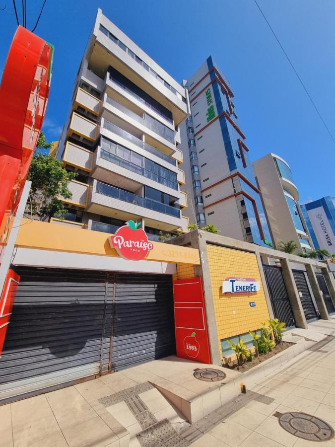 Studio 603 Beira Mar De Pajucara Edf Tenerife Maceió Eksteriør bilde