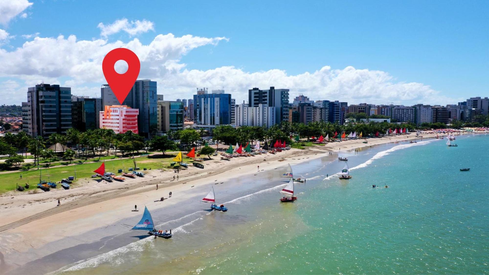 Studio 603 Beira Mar De Pajucara Edf Tenerife Maceió Eksteriør bilde